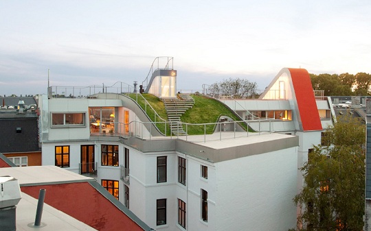 hedonisticrooftop01 Progetto Attico Copenhagen